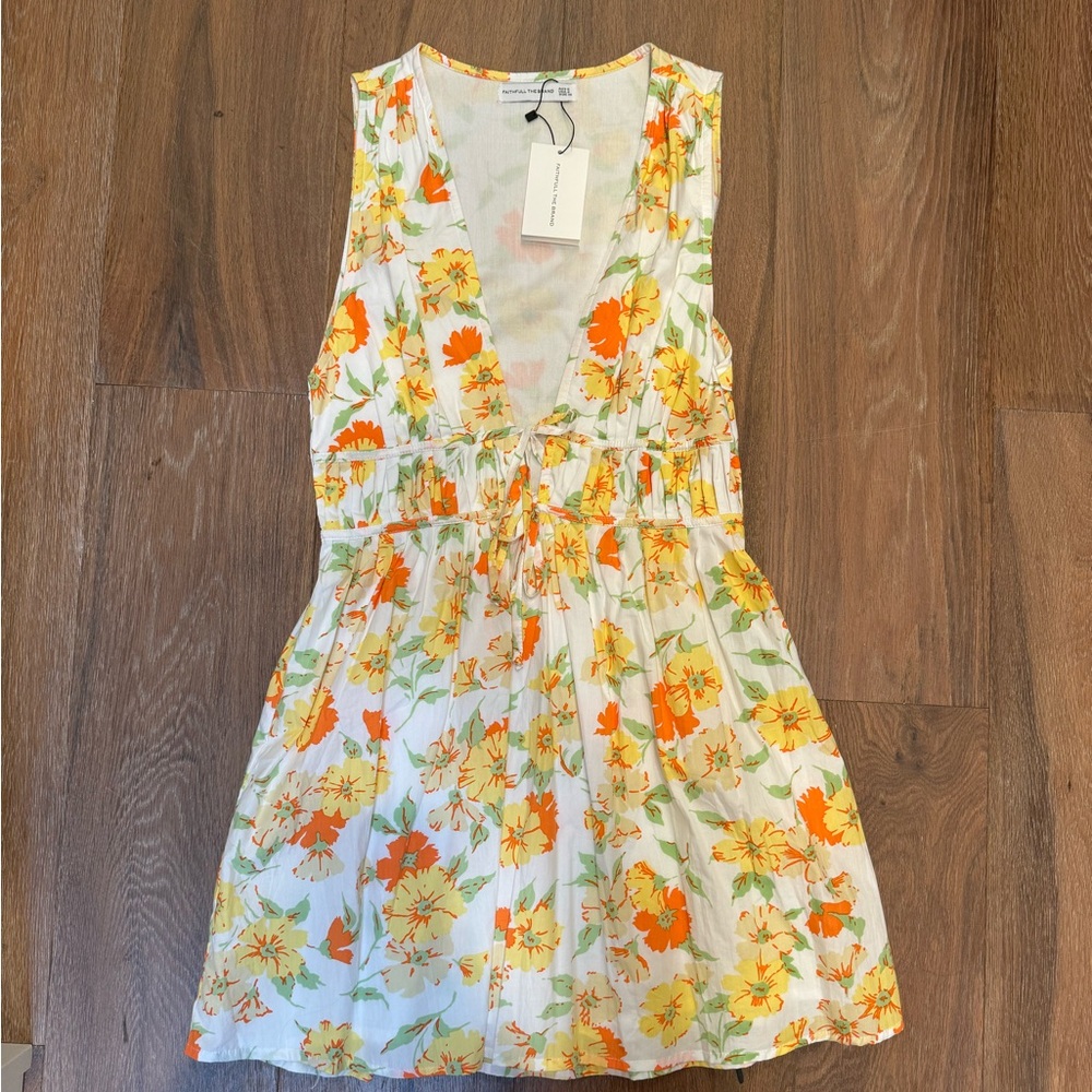 faithfull the brand mini dress - new with tags